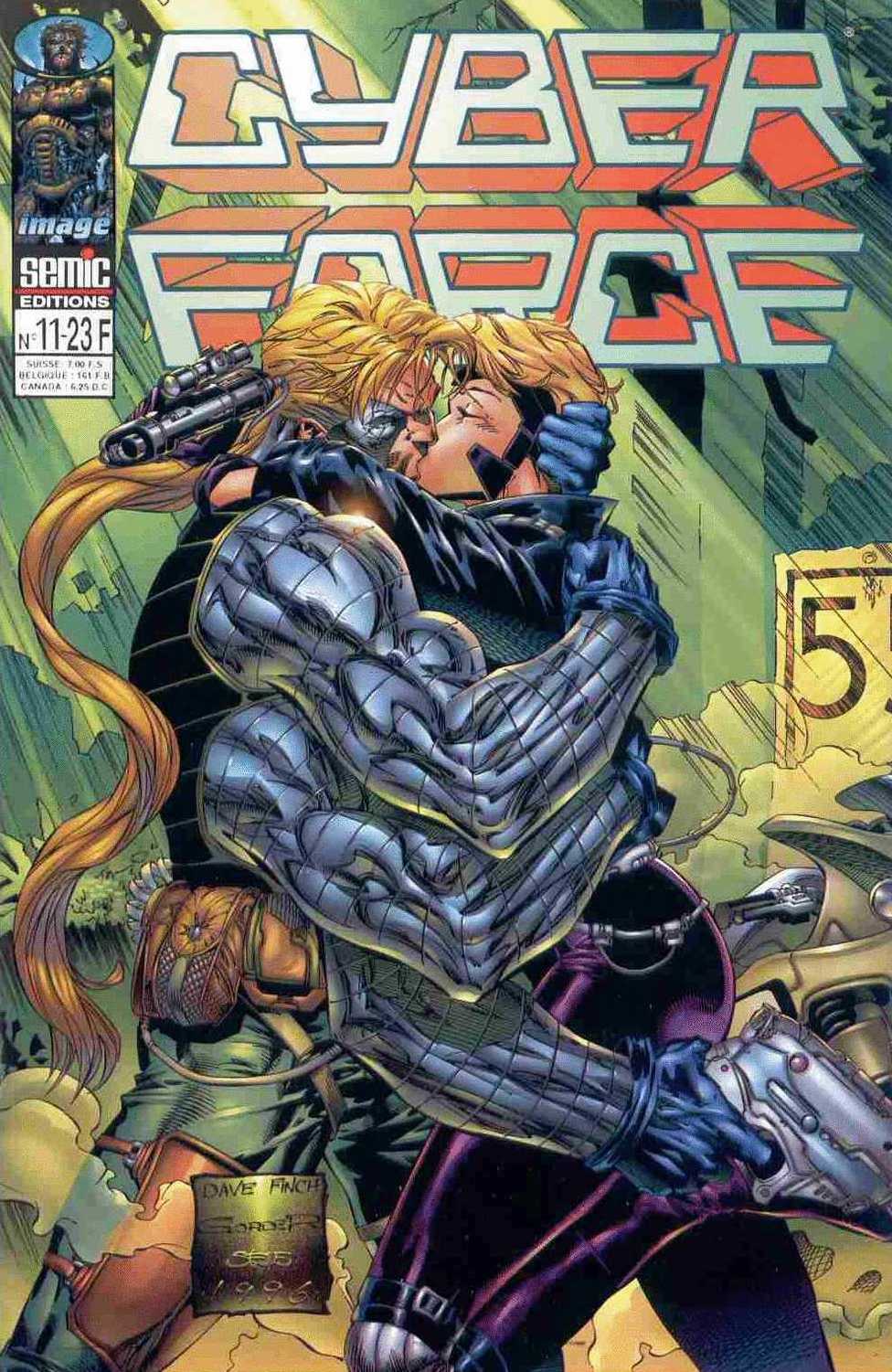 Scan de la Couverture Cyber Force n 11